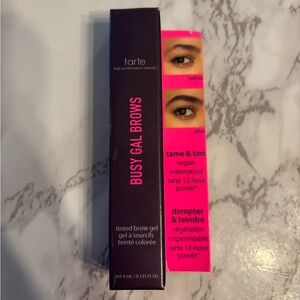 NIB Tarte Busy Gal Brows Tinted Brow Gel - black brown